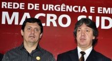 Willian com o ex-secretário de Estado da Saúde de Minas, Antônio Jorge