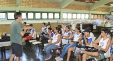 Luiz Leitão explicou detalhes do projeto aos alunos