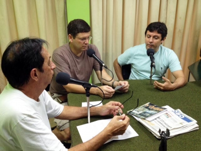 Sousa, Jos&eacute; Fernando Milani, ex-secret&aacute;rio municipal e Willian Lobo
