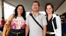 O médico cubano entre Silvana Muniz e Tarcília Fernandes