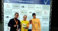 os três atletas cataguasenses conquistaram ótimas colocações na prova