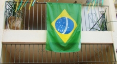 O cataguasense entrou no clima da Copa do Mundo e a cidade ficou verde e amarelo