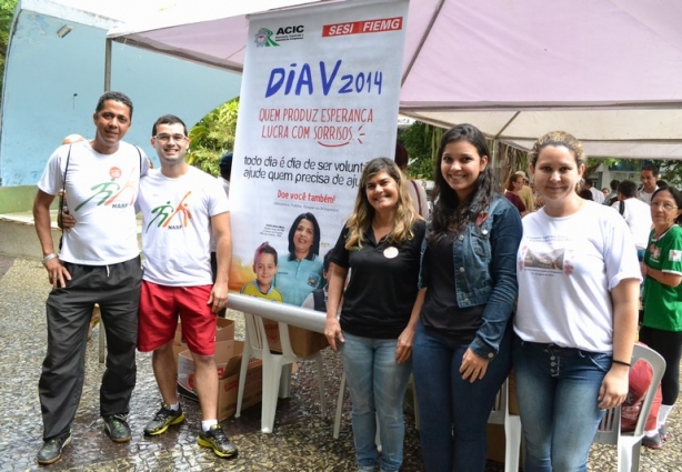 A equipe coordenadora do Dia V em Cataguases conseguiu alcançar os objetivos do projeto
