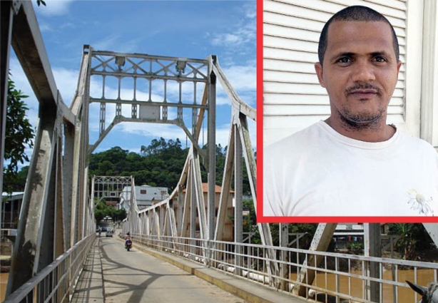 "Capinado" vive seu dia de herói ao salvar vida no rio Pomba.