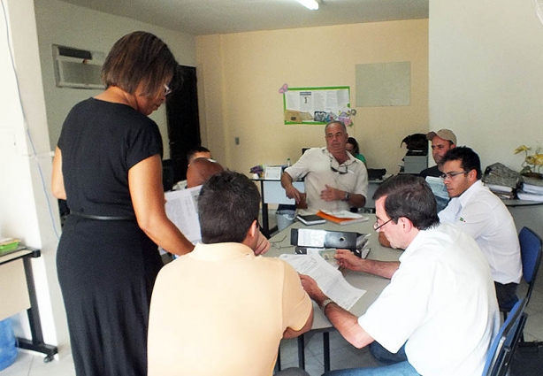 Participantes da Tomada de Preço para a construção das Unidades Básicas de Saúde.