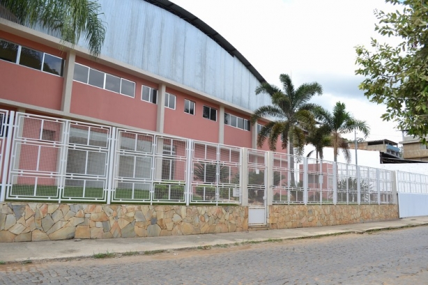 Fachada da nova sede da Delegacia Seccional de Pol&iacute;cia de Cataguases