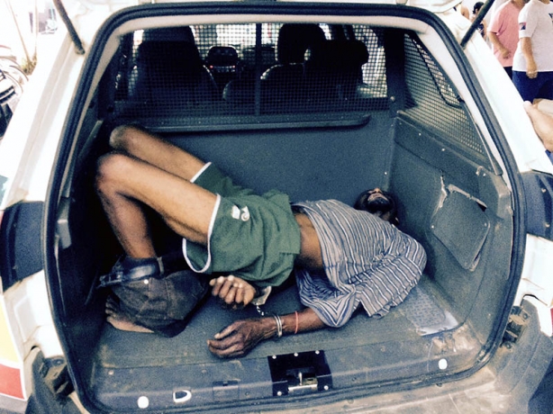 Beto Catarro foi levado ao Pronto-Socorro do Hospital ap&oacute;s agredir uma pessoa na rua