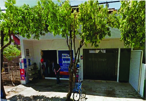 Fachada da agropecuária no bairro Taquara Preta: alvo dos assaltantes (reprodução Google Street View)
