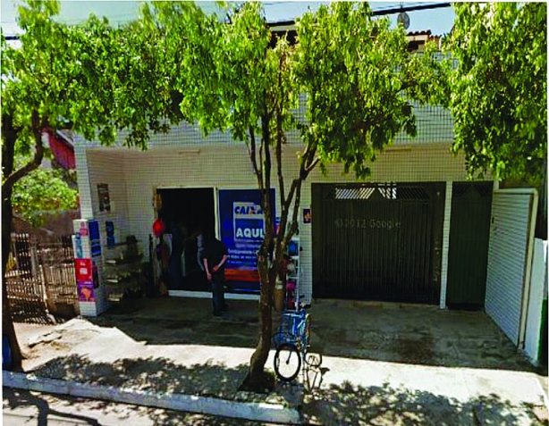 Fachada da agropecu&aacute;ria no bairro Taquara Preta: alvo dos assaltantes (reprodu&ccedil;&atilde;o Google Street View)