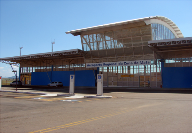 O aeroporto funciona desde 2011 e é o primeiro a atuar dentro do sistema de Parceria Público-Privada