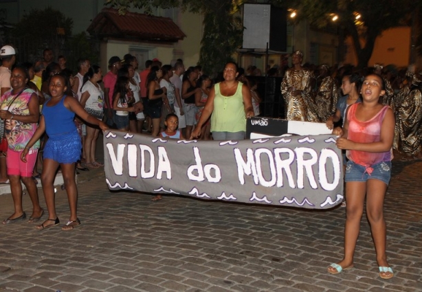 Vida do Morro, campeão ano passado junto com o bloco Pazinha, quer novamente o título