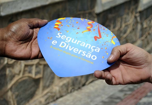 A campanha de segurança tem como objetivo prevenir acidentes no período de carnaval