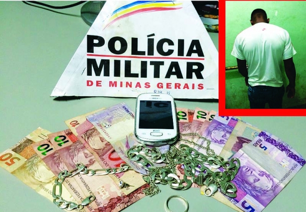 Políciais militares prenderam suspeito de participação em tentativa de homicídio em Cataguases