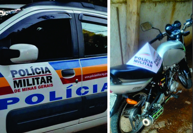 Após perseguição policial a motocicleta foi recuperada e seu condutor preso