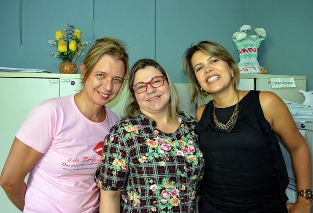 Maria &Acirc;ngela, Eliana Sp&iacute;ndola e Carol Damasceno, organizam as comemora&ccedil;&otilde;es do Dia Internacional da Mulher