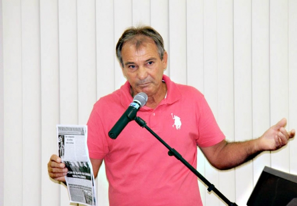 O vereador Paulo Aritana ficou ofendido com texto publicado por Serafim