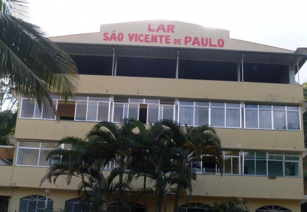 O Lar São Vicente de Paulo que abriga idosos: instituição cujo nome vem sendo usado incorretamente