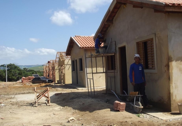 A prefeitura de Recreio constrói 31 casas dentro do Programa Minha Casa, Minha Vida