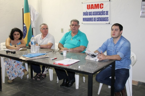 O prefeito Cesinha participou de encontro com representantes das Associa&ccedil;&otilde;es de Moradores