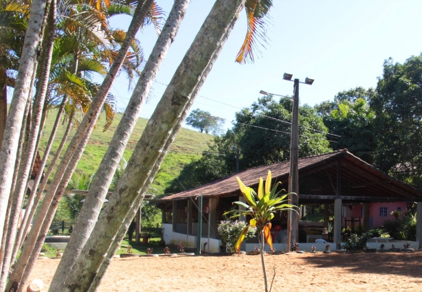 Casa do "Sítio Encantado", onde vai acontecer a colônia de Férias "Fábrica do Faz de Conta"