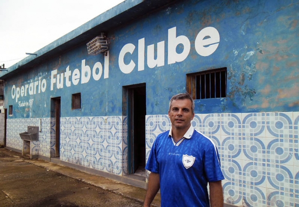 O presidente do Operário, José Vítor Lima, preparou o estádio para receber as primeiras partidas do Suburbano