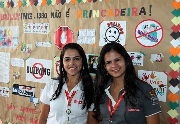 A pedagoga Sandra Mara e a instrutora dos cursos Juliana Sertore: felizes com o resultado