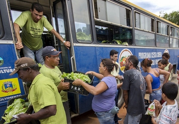 A reformulação do Programa incluiu um litro de leite em cada cesta