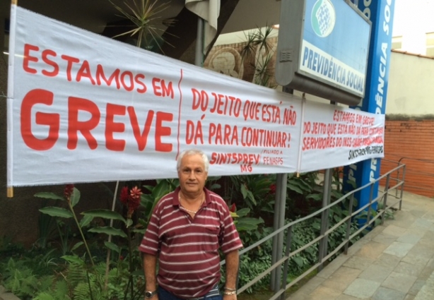 Adilson Sete: a partir de segunda-feira, servidores da Previdência Social na cidade estarão em greve