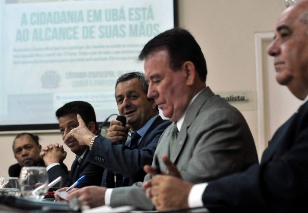 Deputados Wander Borges, Antonio Carlos Arantes, Dirceu Ribeiro e Dalmo Ribeiro Silva