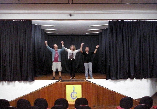 Segundo pesquisas esta é a primeira vez que o Teatro do Colégio recebe estrutura completa para receber eventos