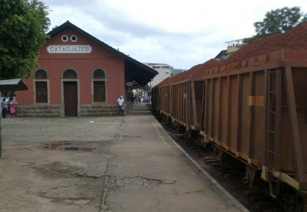 O trem de minério encerra nesta quinta-feira, 30, suas atividades em Cataguases