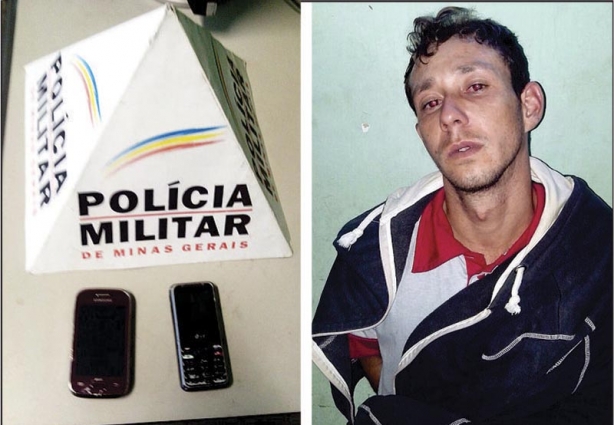 Wilson Thomaz foi preso pela PM minutos depois de roubar um celular na Vila Minalda 