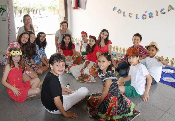Os alunos da Florescer mostraram talento e resgataram histórias do folclore nacional