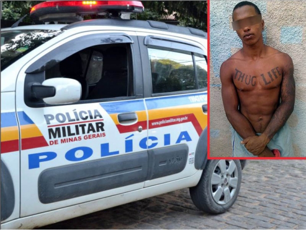 &quot;Caju&quot; foi preso esta tarde na Vila Domingos Lopes ap&oacute;s intensas buscas pela PM