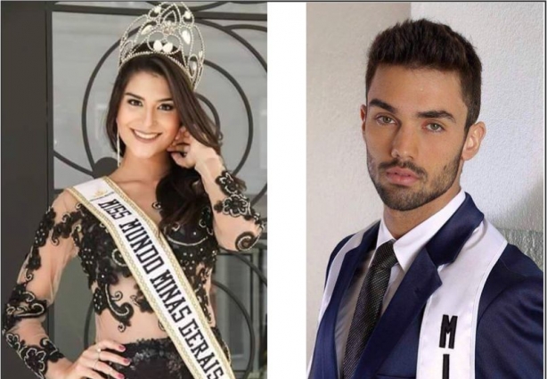 Júlia Horta e Kaio Juliani; Miss e Mister Cataguases 2015, estarão presentes no evento deste sábado