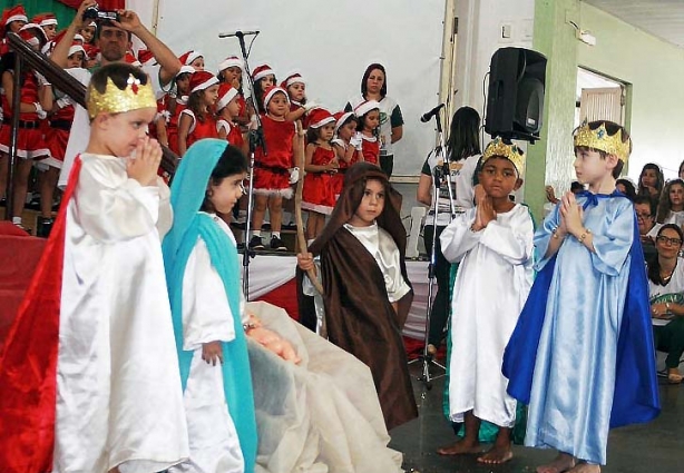 Além de encantar o público presente, a Cantata deixou uma mensagem cristã sobre o sentido do Natal