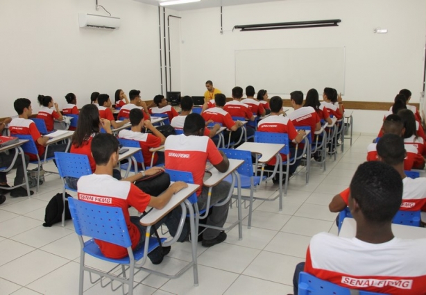 Os alunos do SENAI de Cataguases saem preparados para ingressar no mercado de trabalho