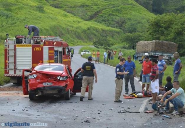 O acidente teve uma vítima fatal nesta manhã de terça-feira