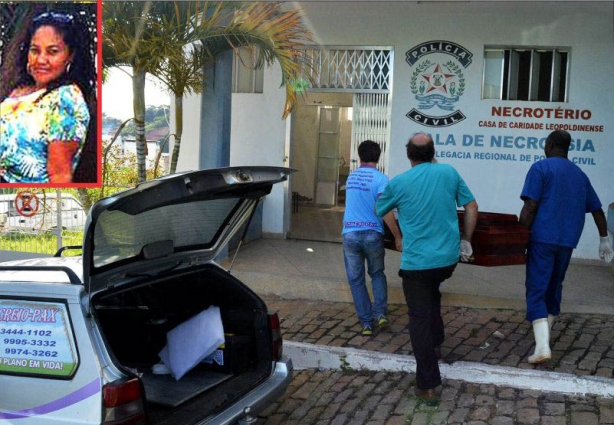 O corpo de Fábia foi levado para o necrotério de Leopoldina e será sepultado nesta sexta-feira.