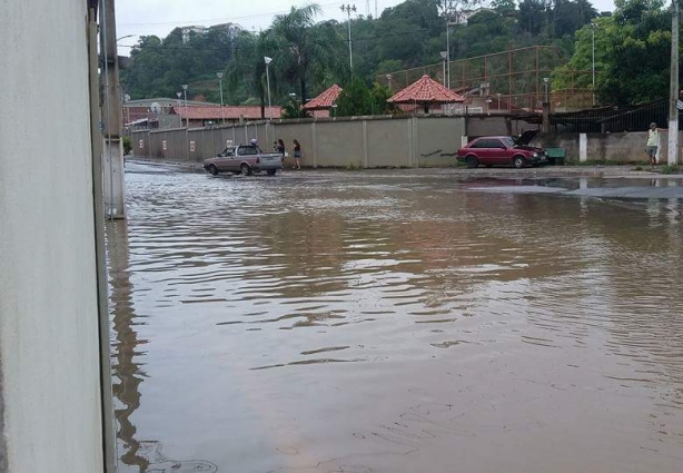 O SESI-CAT em Além Paraíba foi atingido pela cheia do rio Paraíba do Sul