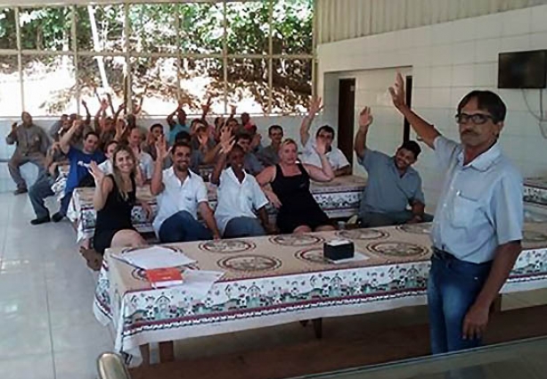 Os trabalhadores da Mineração Rio Pomba aprovaram a proposta de Acordo Coletivo e vão receber aumento salarial de 10,33%