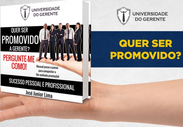 O livro digital é um manual para ajudar o profissional conseguir ser promovido na empresa onde trabalha