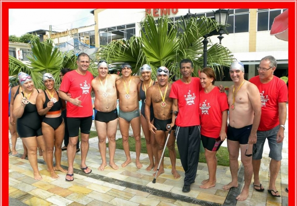 Domingo, 1º de Maio, foi dia de natação e de outros esportes no clube do Remo