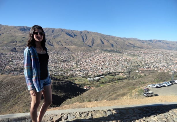 Beatriz esteve na Bolívia por seis meses e disse que a experiência foi para toda a sua vida