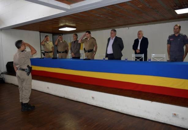 Um solenidade repleta de homenagens marcou os 30 anos da 4ª RPM em Leopoldina