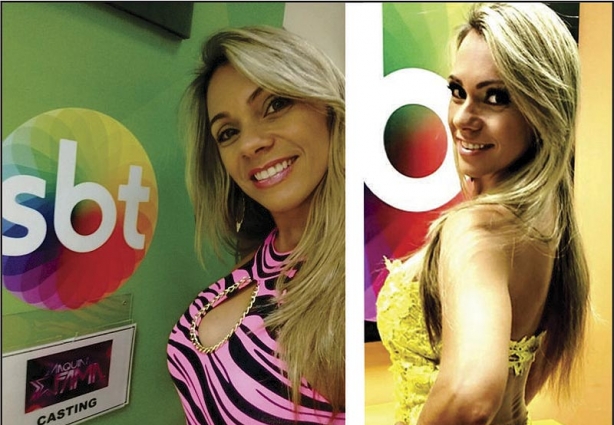 Ana Paula Dias, cantora cataguasense, estará no programa Máquina da Fama, do SBT, nesta segunda-feira