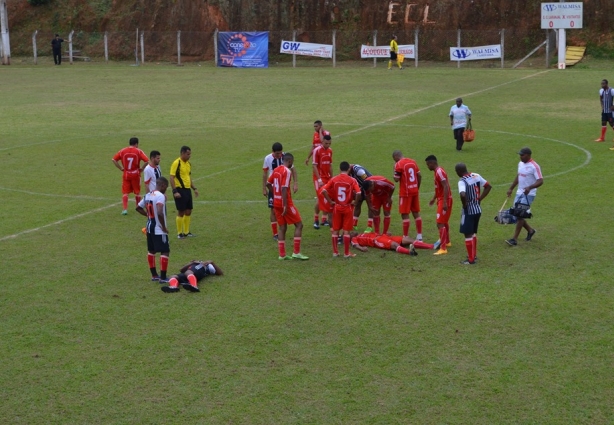 A primeira partida da final entre as duas equipes terminou com resultado favorável ao time de Miraí