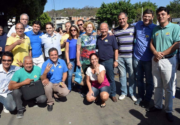 A caminhada teve concentração no Mercado do Produtor saiu em direção à Praça Rui Barbosa