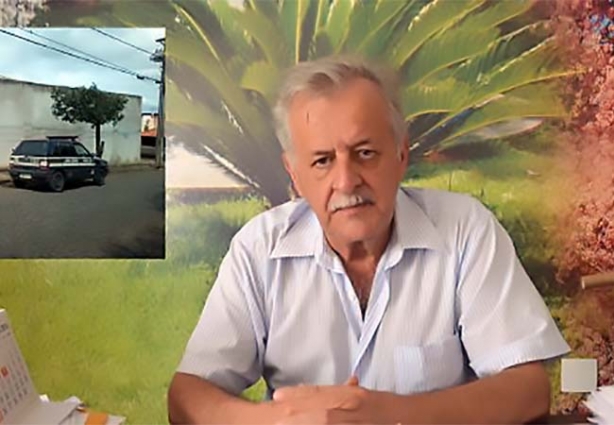 Célio Ferraz, o Balaio, prefeito de São João Nepomuceno, não acredita que o assalto tenha objetivo político