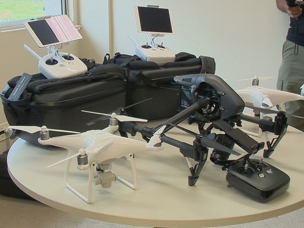 Os drones v&atilde;o cobrir 86 cidades da regi&atilde;o, inclusive, Leopoldina, Ub&aacute; e Muria&eacute; (Foto: Reprodu&ccedil;&atilde;o TV Integra&ccedil;&atilde;o)